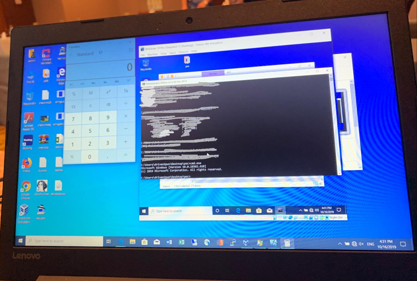 Driven2Pwn 2019 — success confirmation