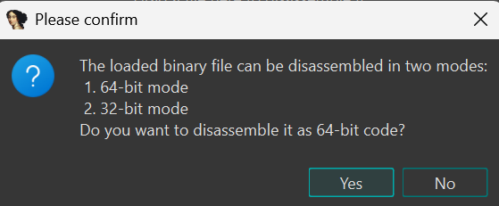 Disassembly mode selection