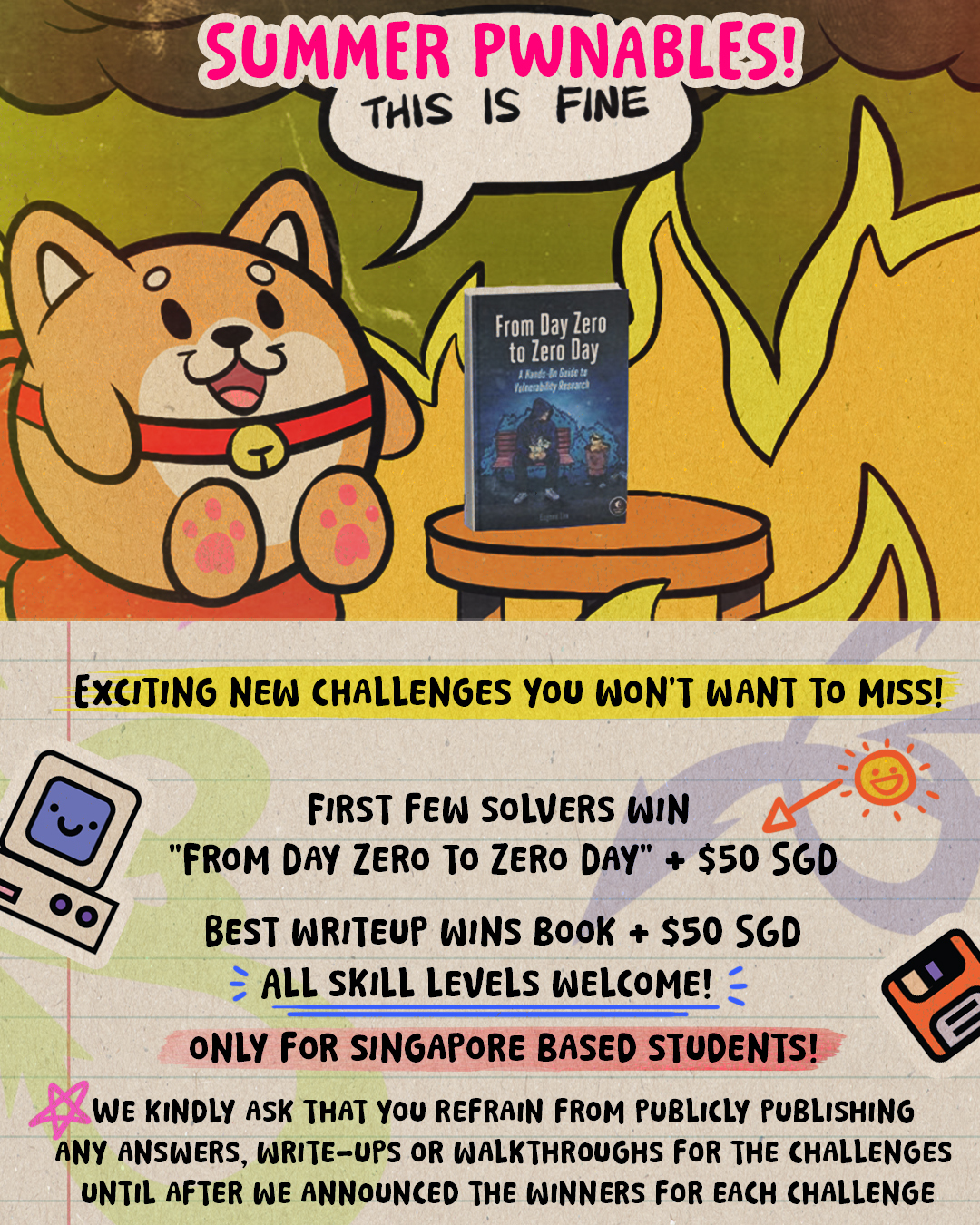 Summer Pwnables Poster